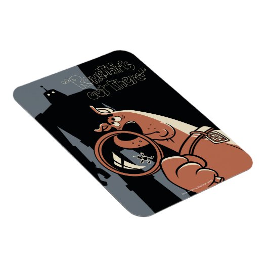 Scooby-Doo "Romethin is er." Magneet (Rechterzijde)