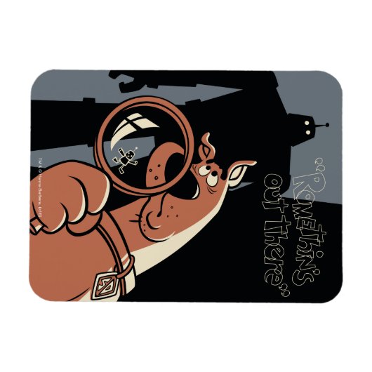 Scooby-Doo "Romethin is er." Magneet (Horizontaal)