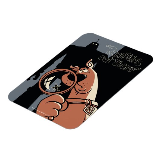 Scooby-Doo "Romethin is er." Magneet (Linkerzijde)