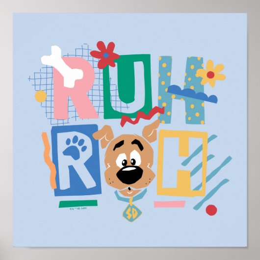 Scooby-Doo | Ruh Roh Baby Scooby-Doo Poster (Voorkant)