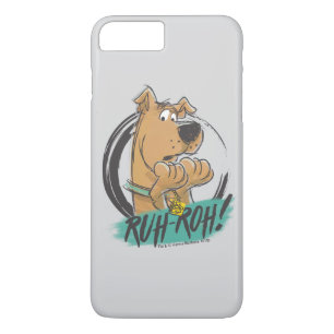Scooby-Doo "Ruh Roh!" Marker Sketch iPhone 8 Plus / 7 Plus Hoesje