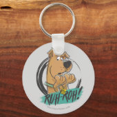 Scooby-Doo "Ruh Roh!" Marker Sketch Sleutelhanger (Voorkant)