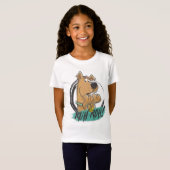 Scooby-Doo "Ruh Roh!" Marker Sketch T-shirt (Voorkant volledig)