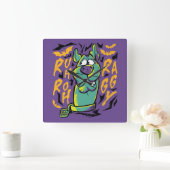 Scooby-Doo | Ruh Roh Raggy Vierkante Klok (Huis)