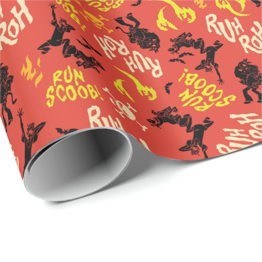Scooby-Doo | Ruh Roh Run Scoob. Patroon Cadeaupapier (Rol Hoek)