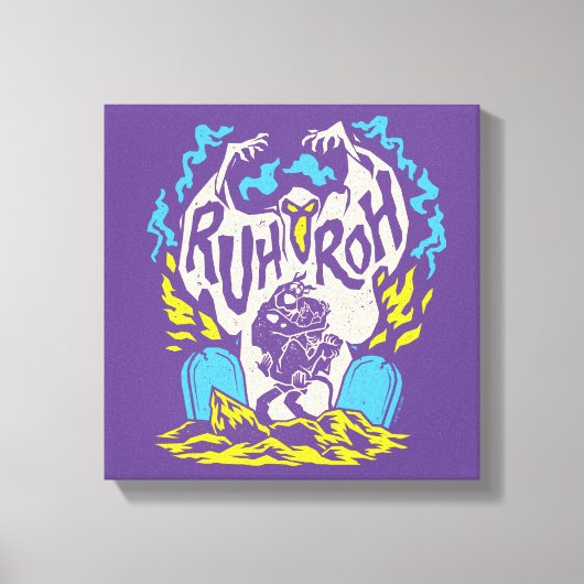 Scooby-Doo | Ruh Roh Scooby & Shaggy Canvas Afdruk (Voorkant)