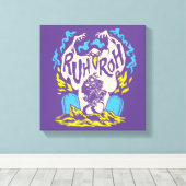 Scooby-Doo | Ruh Roh Scooby & Shaggy Canvas Afdruk (Insitu (Houten vloer))