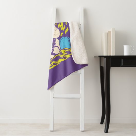 Scooby-Doo | Ruh Roh Scooby & Shaggy Sherpa Deken (In situ)