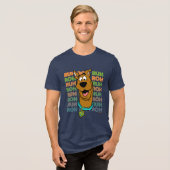 Scooby-Doo Ruh Roh Tri-Blend Shirt (Voorkant volledig)
