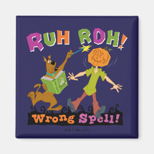 Scooby-Doo Ruh Roh! Verkeerde spreuk! Magneet