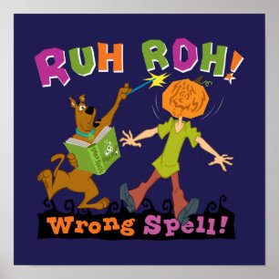 Scooby-Doo   Ruh Roh! Verkeerde spreuk! Poster