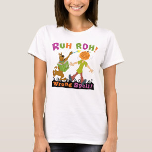 Scooby-Doo Ruh Roh! Verkeerde spreuk! T-shirt