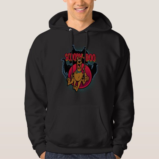 Scooby-Doo Running From Ghosts Graphic Hoodie (Voorkant)