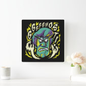 Scooby-Doo | Scared Shaggy Vierkante Klok (Huis)