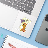 Scooby-Doo | Scooby-Doo Boo Sticker (Laptop met iPhone)