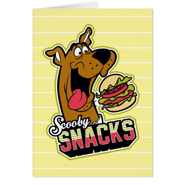 Scooby-Doo "Scooby Snacks" Logo (Voorkant)