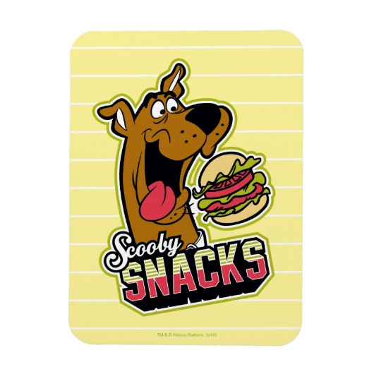 Scooby-Doo "Scooby Snacks" Logo Magneet (Verticaal)