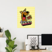 Scooby-Doo "Scooby Snacks" Logo Poster (Thuiskantoor)