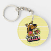 Scooby-Doo "Scooby Snacks" Logo Sleutelhanger (Voorkant)