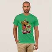 Scooby-Doo "Scooby Snacks" Logo T-shirt (Voorkant volledig)