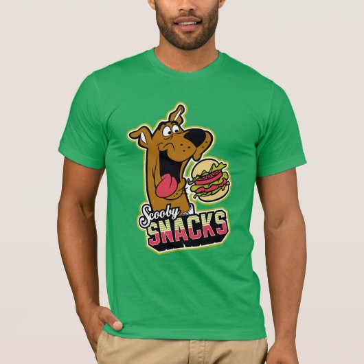 Scooby-Doo "Scooby Snacks" Logo T-shirt (Voorkant)
