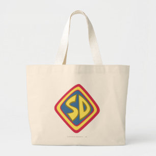 Scooby-doo "SD"-pictogram Grote Tote Bag
