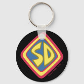 Scooby-Doo "SD"-pictogram Sleutelhanger (Achterkant)