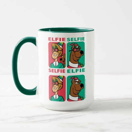 Scooby-Doo & Shaggy "Elfie Selfie" Mok (Links)