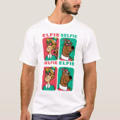 Scooby-Doo & Shaggy "Elfie Selfie" T-shirt (Voorkant)