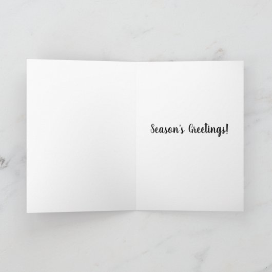 Scooby-Doo & Shaggy Rockin 'Round The Boom Feestdagen Kaart (Binnen)