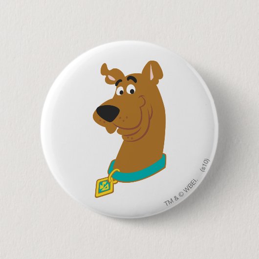 Scooby-Doo Smile Ronde Button 5,7 Cm (Voorkant)