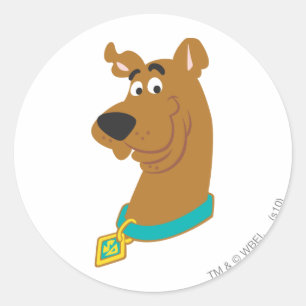 Scooby-Doo Smile Ronde Sticker