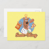 Scooby-Doo Snac-King Briefkaart (Voorkant / Achterkant)