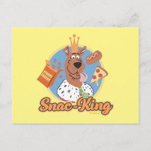Scooby-Doo Snac-King Briefkaart