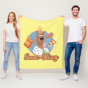 Scooby-Doo Snac-King Fleece Deken