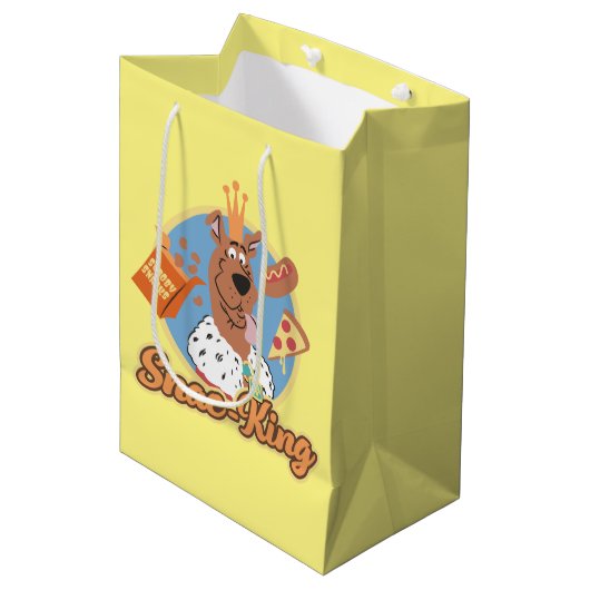 Scooby-Doo Snac-King Medium Cadeauzakje (Voorkant Gekanteld)