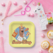 Scooby-Doo Snac-King Papieren Bordje (Feest)