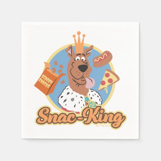 Scooby-Doo Snac-King Servet (Voorkant)