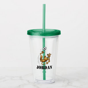 Scooby-Doo Soccer Overhead Kick Airping Acryl Drinkbeker