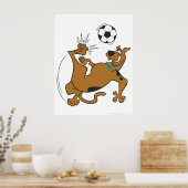Scooby-Doo Soccer Overhead Kick Poster (Keuken)