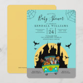 Scooby-Doo Spooktacular Baby shower Kaart (Voorkant / Achterkant)
