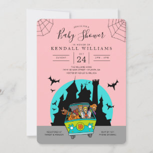 Scooby-Doo Spooktacular Baby shower Kaart