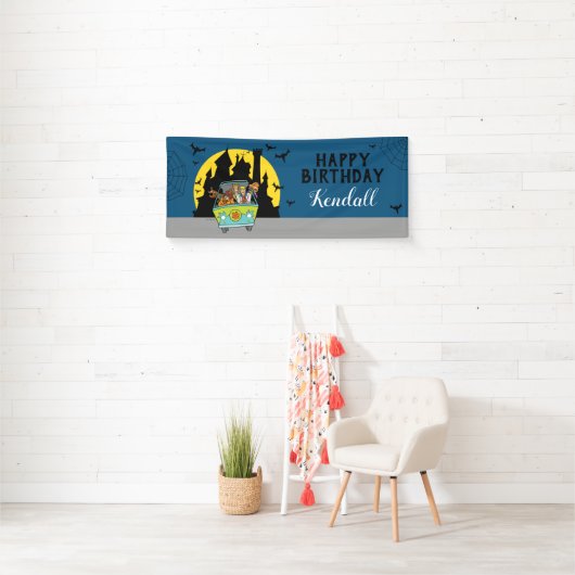 Scooby-Doo Spooktacular Halloween Birthday Spandoek (Insitu)