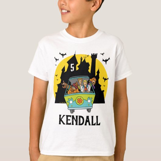 Scooby-Doo Spooktacular Halloween Birthday T-shirt (Voorkant)