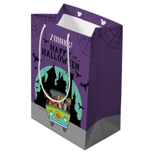 Scooby-Doo Spooktacular Halloween Party Medium Cadeauzakje (Achterkant Gekanteld)