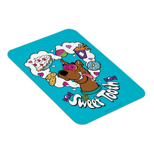 Scooby-Doo "Sweet Tooth" Magneet (Rechterzijde)