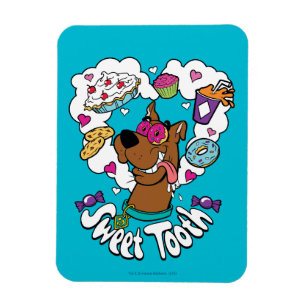 Scooby-Doo "Sweet Tooth" Magneet