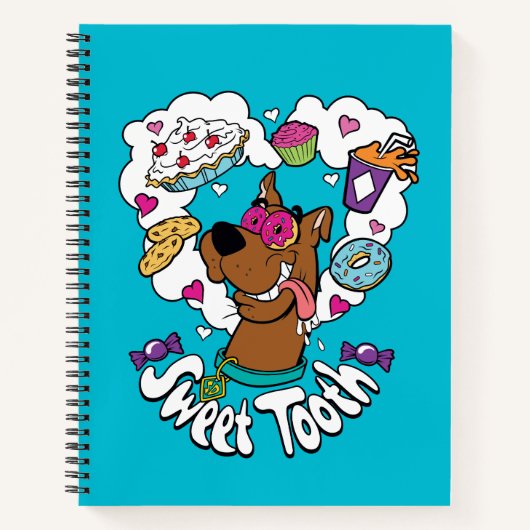 Scooby-Doo "Sweet Tooth" Notitieboek (Voorkant)