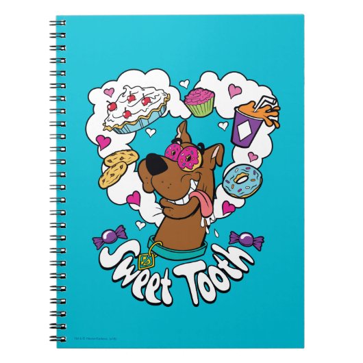 Scooby-Doo "Sweet Tooth" Notitieboek (Voorkant)