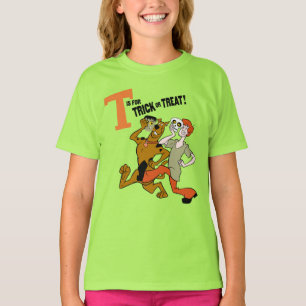 Scooby-Doo   T is voor Trick or treat T-shirt